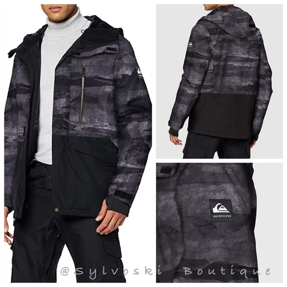 Quiksilver Other - 🔥 Quiksilver Men's Mission-Snow Jacket NWT